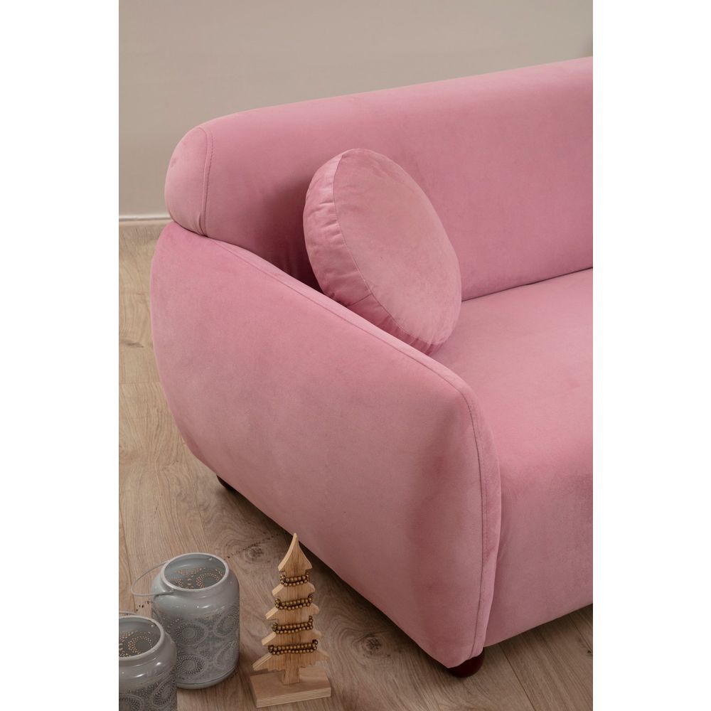 Eddy - Sofe u boji Rose Dusty Rose sa 3 sjedala slika 3