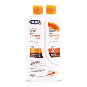 TOP TEN LOSION DUO PACK SPF20/40