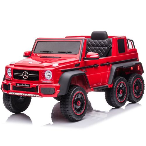 Licencirani Mercedes G63 6x6 crveni - auto na akumulator slika 3