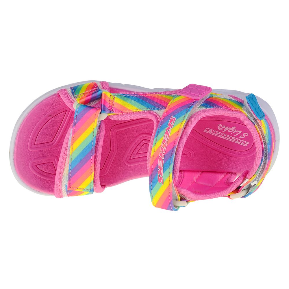 Skechers Hypno Splash-Rainbow Lights dječje sandale 20218L-MLT slika 3