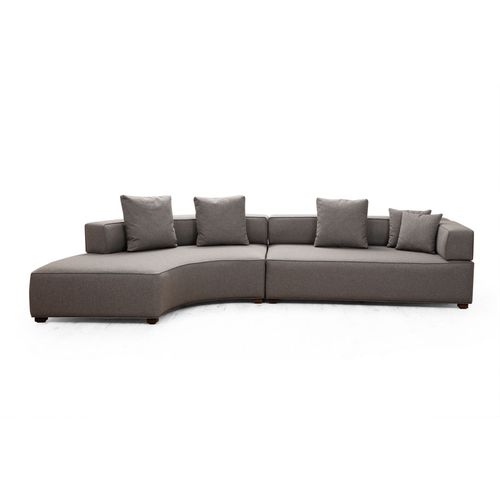 Ugaona Sofa Gondol-1 (CHL-3R) - Siva slika 2