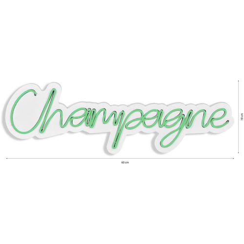 Wallity Ukrasna plastična LED rasvjeta, Champagne - Green slika 8