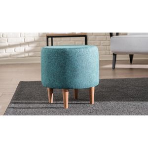 Atelier Del Sofa Tabure, Tirkiz, Liza - Turquoise