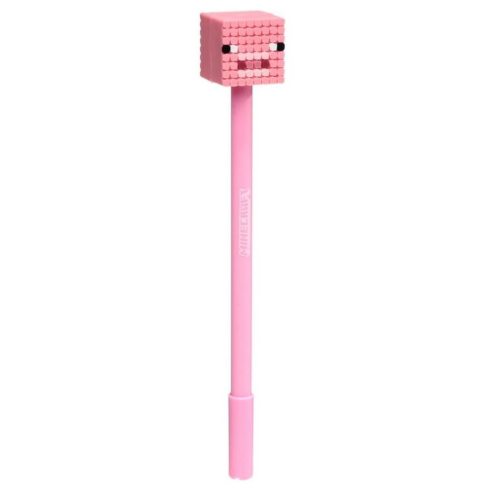 Kemijska olovka Puckator Minecraft s gumenim ukrasom (Pig/Bee/Zombie/Skeleton) sortirano 24/1 PEN254 slika 5