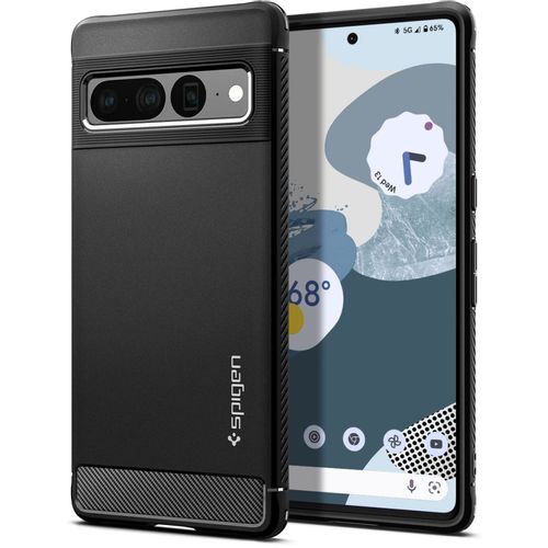 SPIGEN RUGGED ARMOR MASKA ZA GOOGLE PIXEL 7 PRO MAT CRNA slika 1