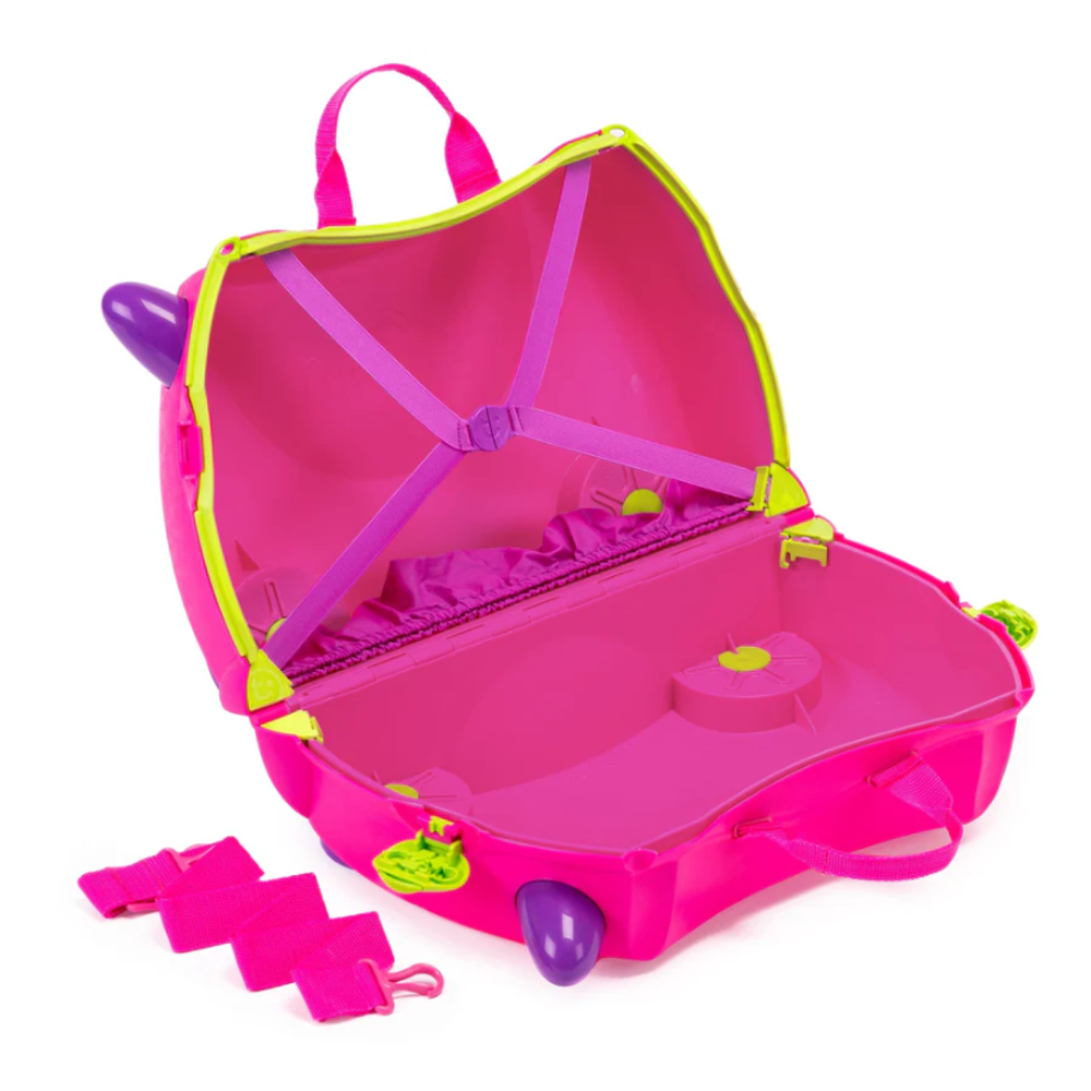 Trunki Dječiji kofer Trixie 3u1, Pink slika 2