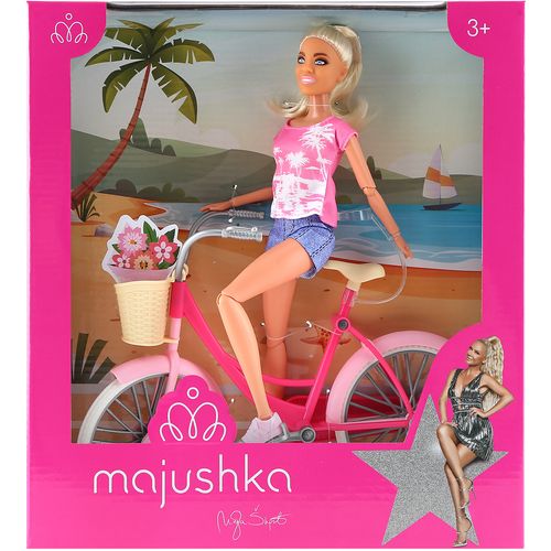 Majsuhka: lutka s biciklom slika 2