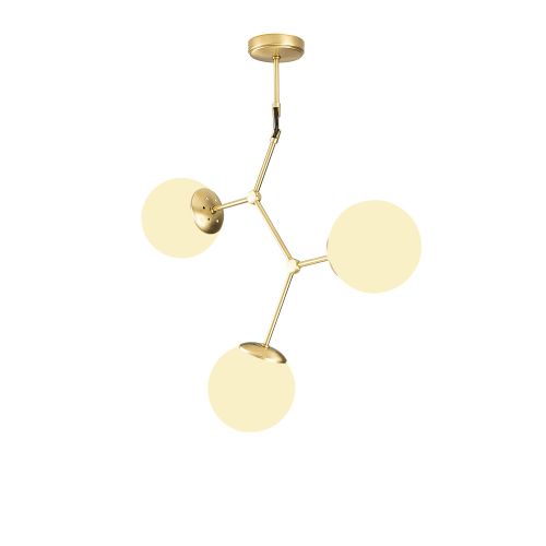 Damar - 6317 YellowWhite Chandelier slika 5