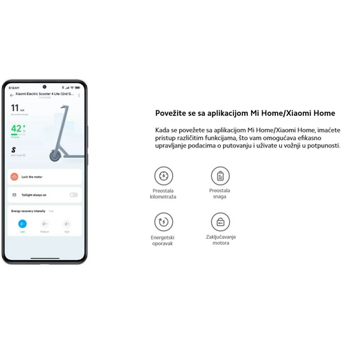 **Xiaomi Mi Electric Scooter 4 Lite (2nd Gen) slika 6