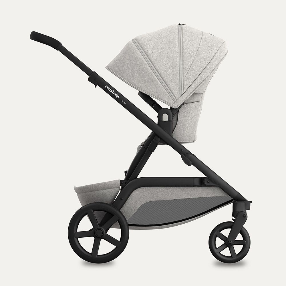REDSBABY NUVO Twin dječja kolica 2u1 Gun Metal, Pebble M slika 4