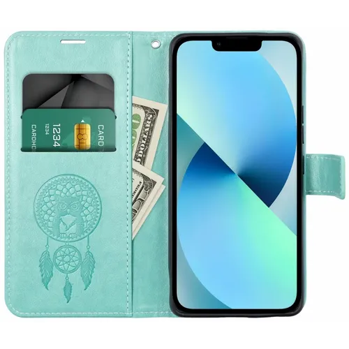 Forcell MEZZO Book case za XIAOMI Redmi 9C / Redmi 9C NFC dreamcatcher zelena slika 5