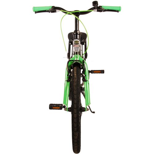 Volare Thombike 20" dječji bicikl s dvije ručne kočnice crno-zeleni slika 11