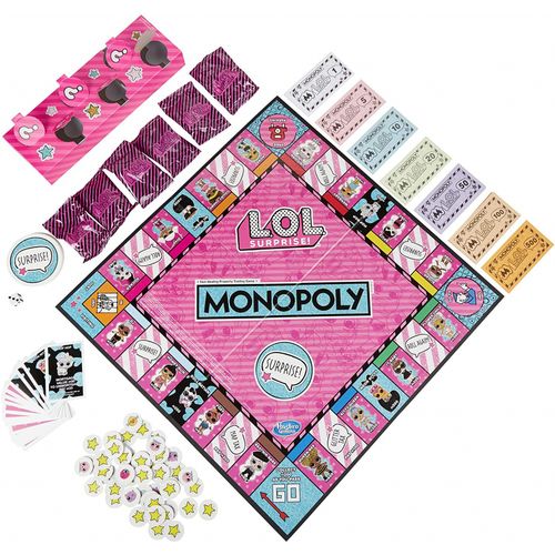 HASBRO GAMING- MONOPOLY LOL SURPRISE EDITION BOARD GAME slika 3