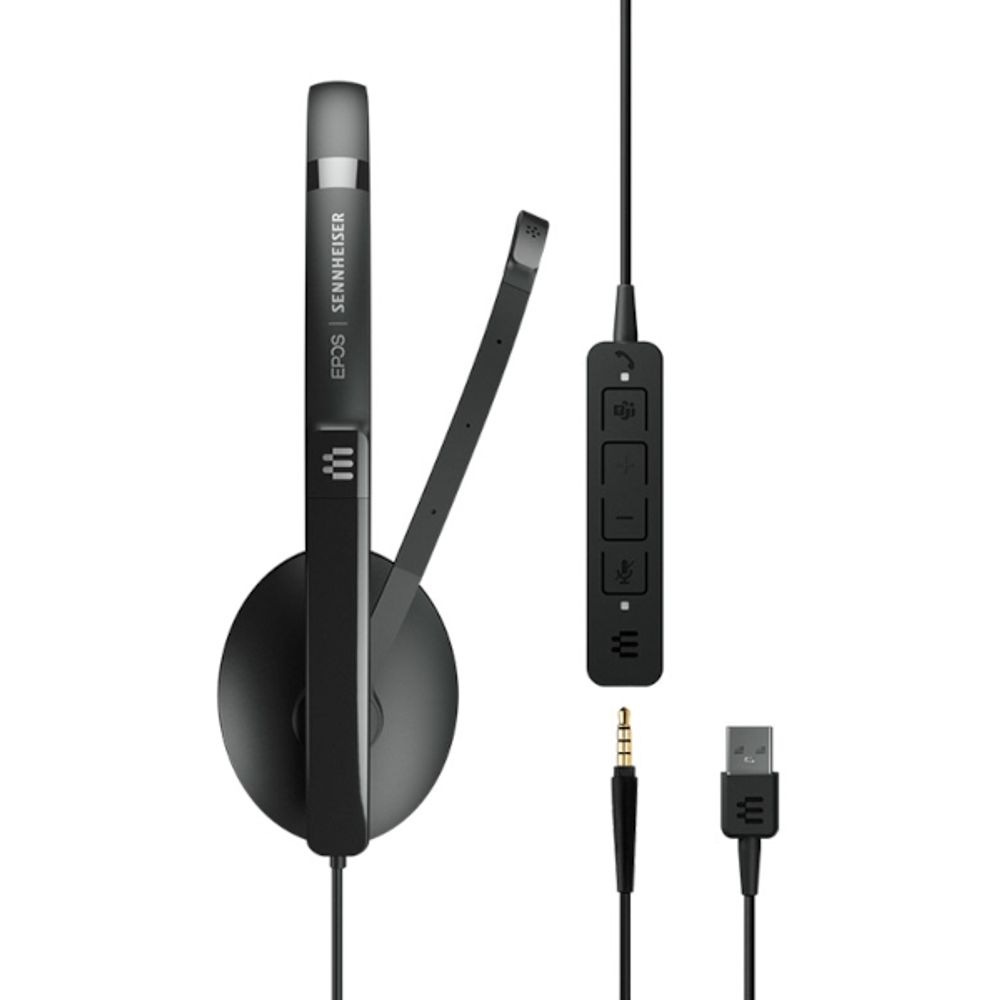 EPOS ADAPT 135T USB II, mono žična naglavna slušalka slika 2