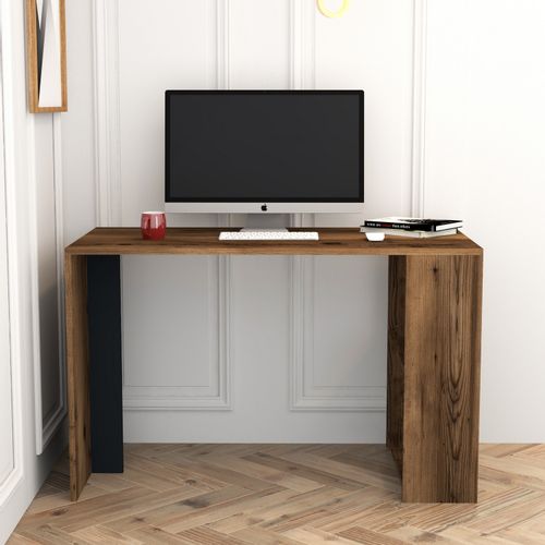 Woody Fashion Studijski stol, Lima - Walnut, Anthracite slika 2