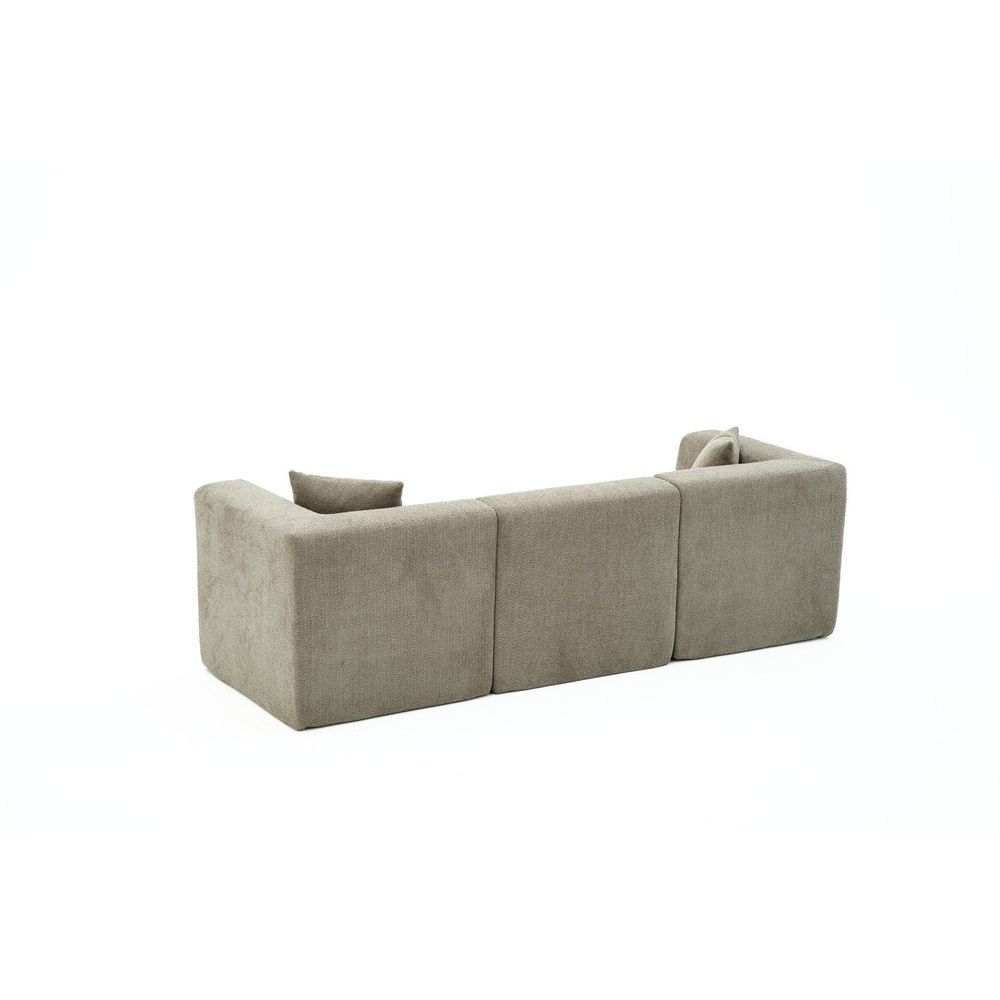 Sofa za tri osobe Raks - siva boja slika 8