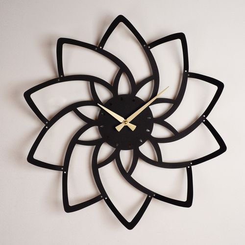 Lotus Metal Wall Clock - APS106 - Black Black
Gold Decorative Metal Wall Clock slika 2