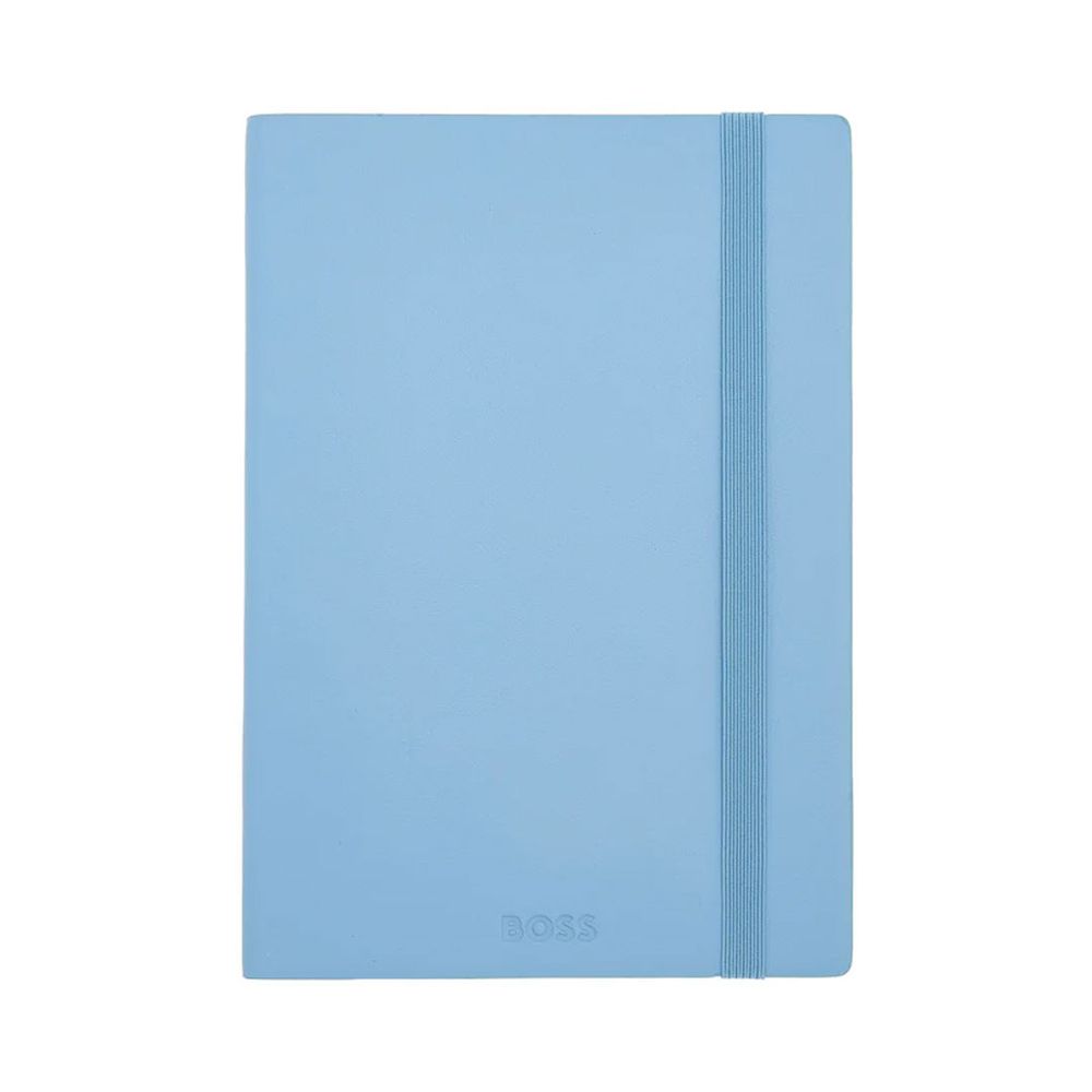 Hugo Boss notes A5 Classic Light HNH422ML, pastelno plavi slika 3