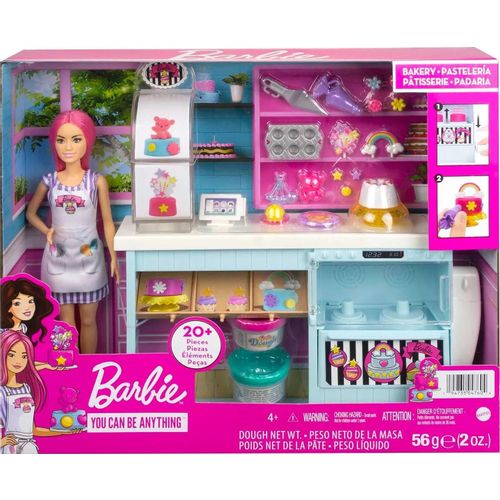 Barbie slastičarski set s Barbie lutkom slika 1