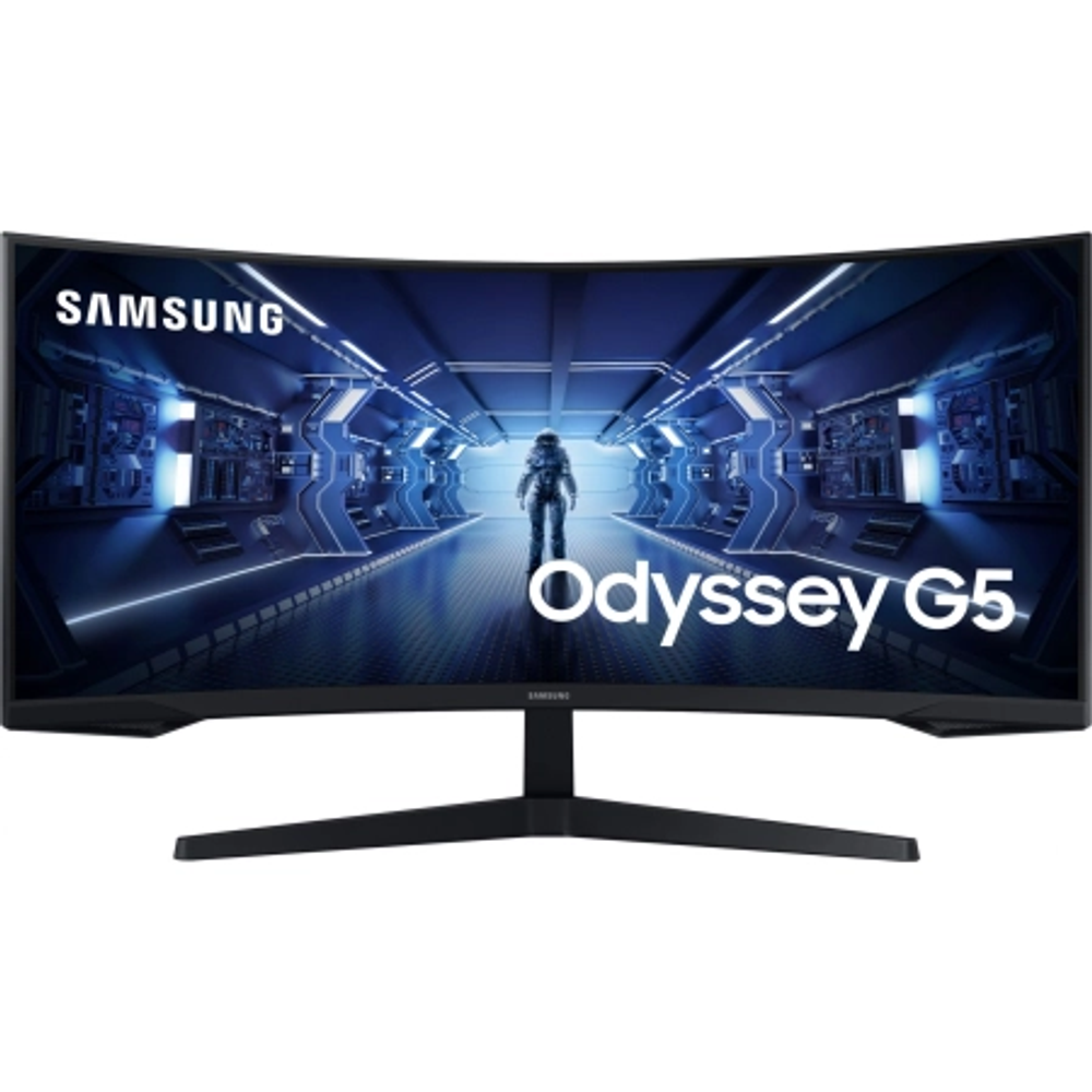 34" SAMSUNG LC34G55TWWPXEN Odyssey G5 Curved Display 165Hz slika 1
