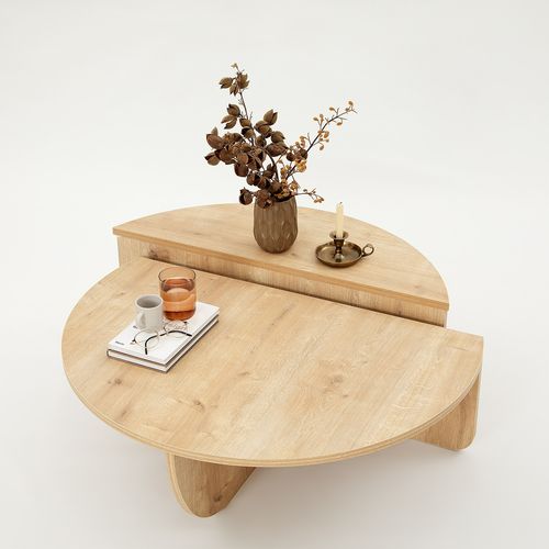 Hanah Home Podium - Sapphire Oak Sapphire Oak Coffee Table slika 9