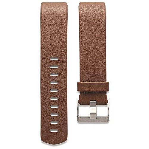 Fitbit FB160LBBRL CHARGE 2 Leather Band, brown L slika 1