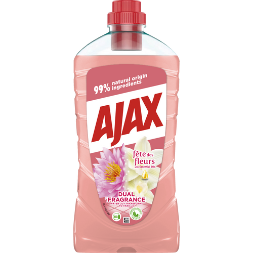 Ajax sredstvo za čišćenje dual fragrance Water Lily Vanilla 1000ml slika 1