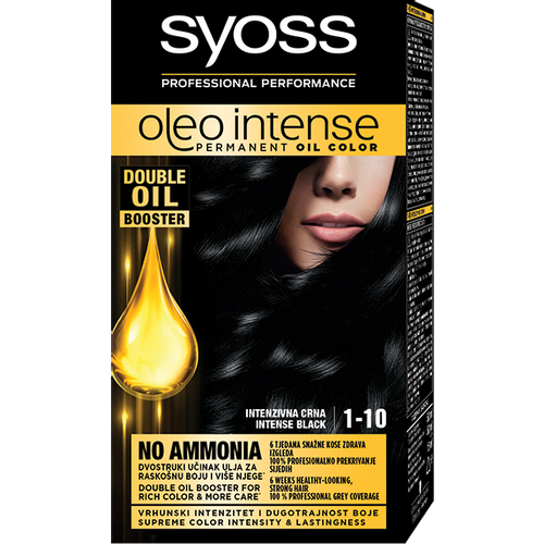 SYOSS OLEO INTENSE boja za kosu 1-10 Intense Black   slika 1