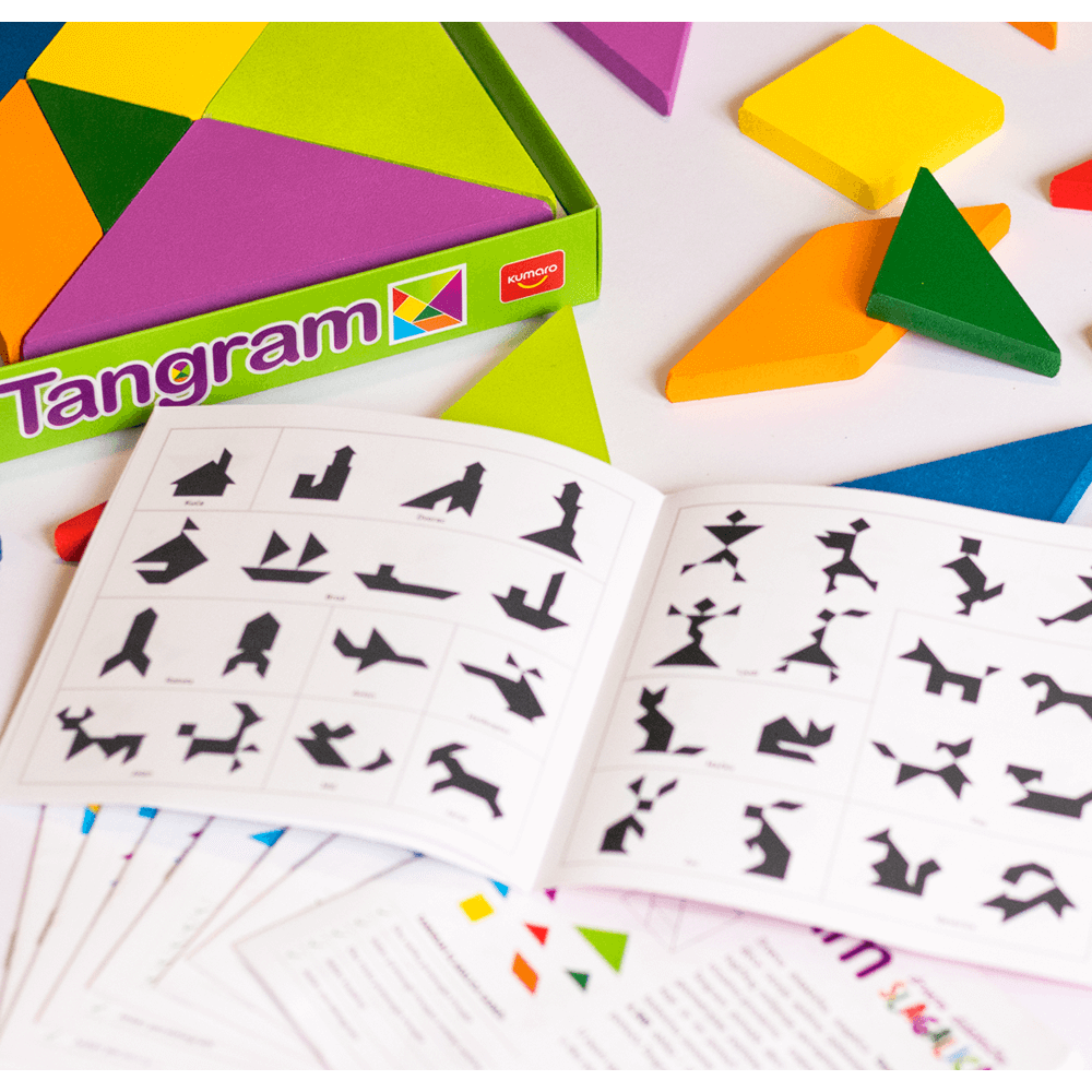 Kumaro Tangram Drvena didaktička slagalica slika 8
