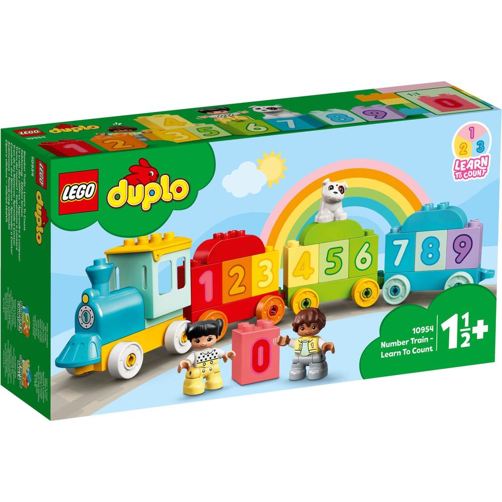 LEGO 10954 Vozić sa brojevima - Učimo brojati slika 1