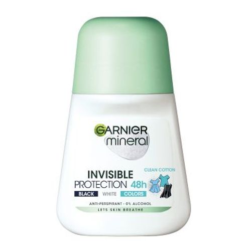 Garnier Mineral Invisible Black, White & Colors roll-on 50ml slika 1