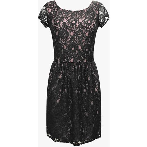 Haljina Lady Lace - crno-roza slika 1