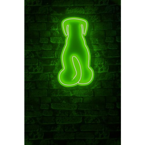 Wallity Ukrasna plastična LED rasvjeta, Doggy - Green slika 10