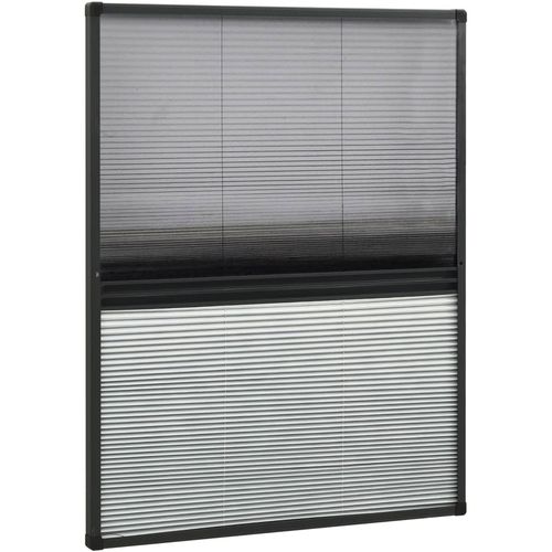 Nabrani zaslon protiv insekata za prozore aluminijski 60x80 cm slika 8