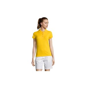 PASSION ženska polo majica sa kratkim rukavima - Žuta, S 