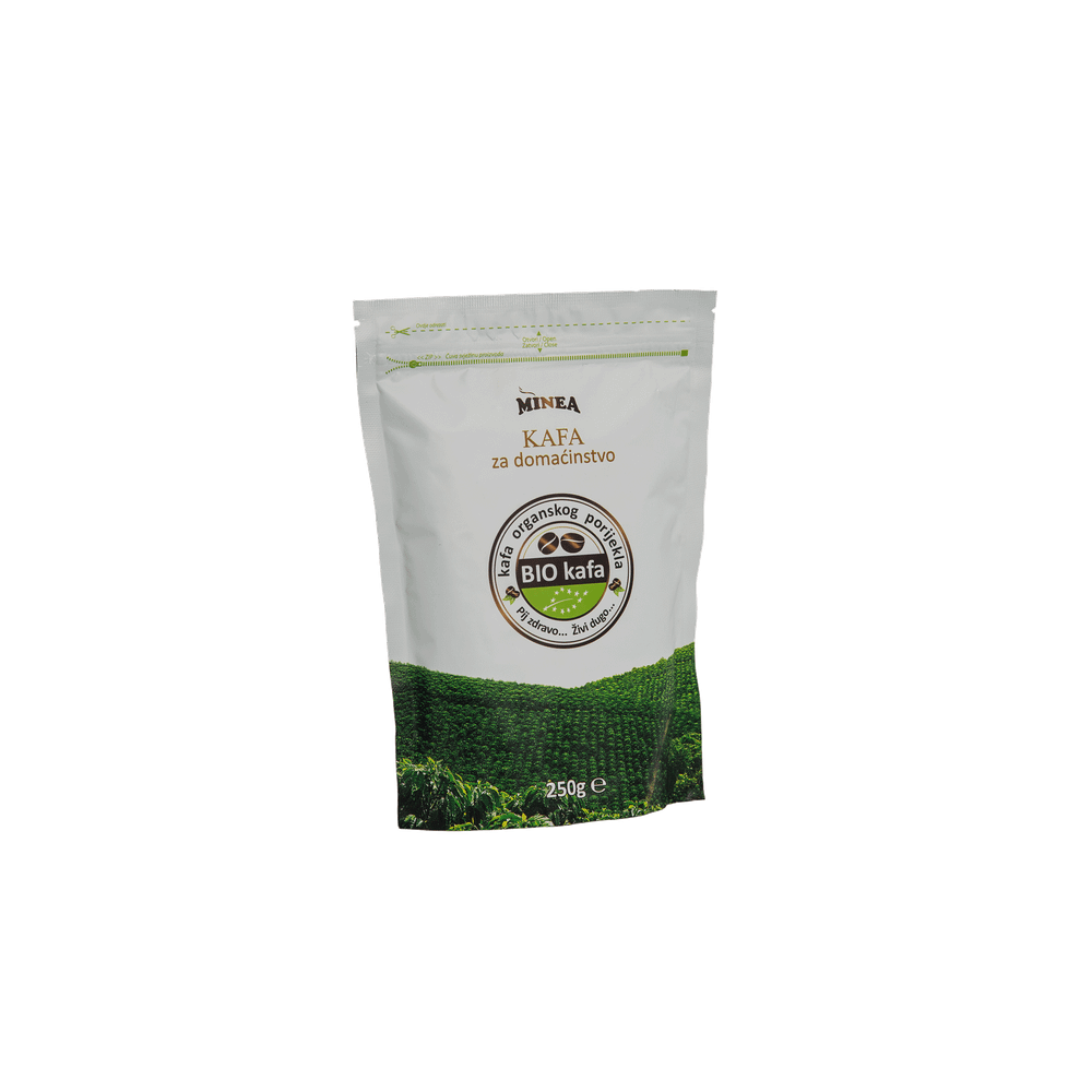 Minea Bio mljevena kafa za domaćinstvo 250g slika 1