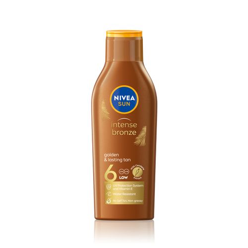 NIVEA SUN Intense bronze losion za sunčanje s karotenom SPF 6, 200 ml slika 1