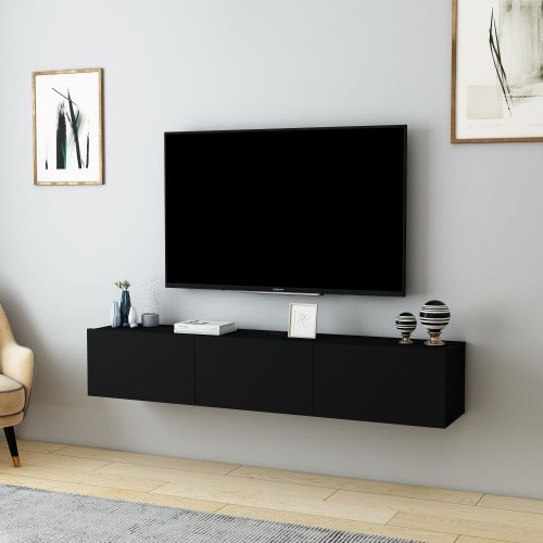 Denby - Black Black TV Stand slika 2