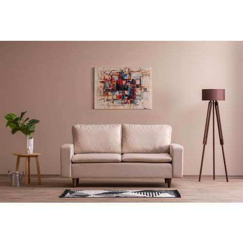 Atelier Del Sofa Dvosjed, Krem, Lungo - Cream slika 1