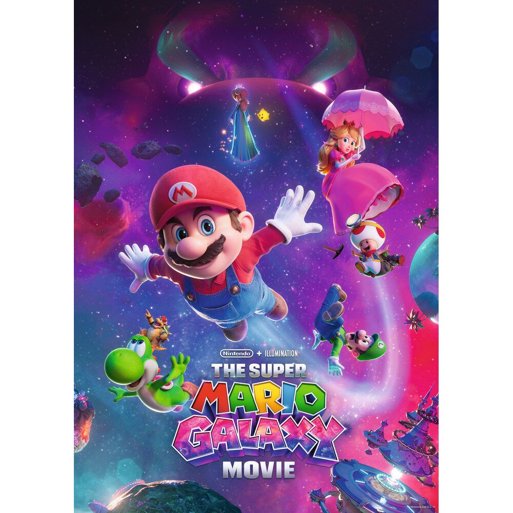 Puzzle Super Mario Galaxy Movie Super Mario Bros 1000 kom slika 2