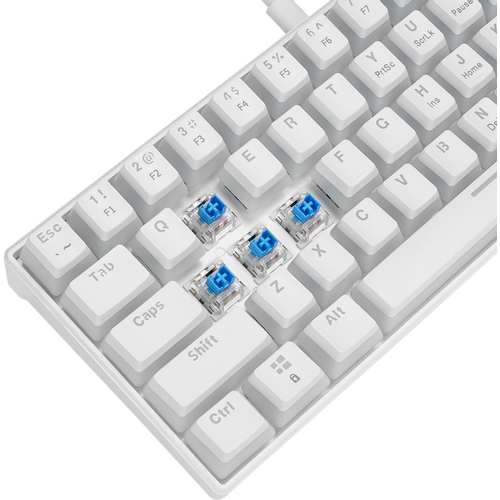 Rampage radiant k11 blue switch us bela gaming tastatura slika 7