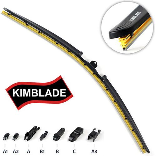 Metlica brisača flat 70cm KIMBLADE - žuta slika 1