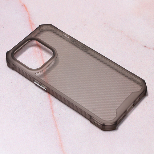 Torbica Carbon Crystal za iPhone 14 Pro 6.1 crna slika 1