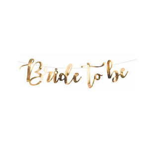 GRL85-019M Baner Bride To Be 80x18cm
