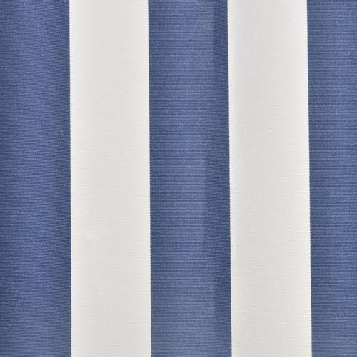 Platno za tendu plavo-bijelo 4 x 3 m (okvir nije uključen) slika 7