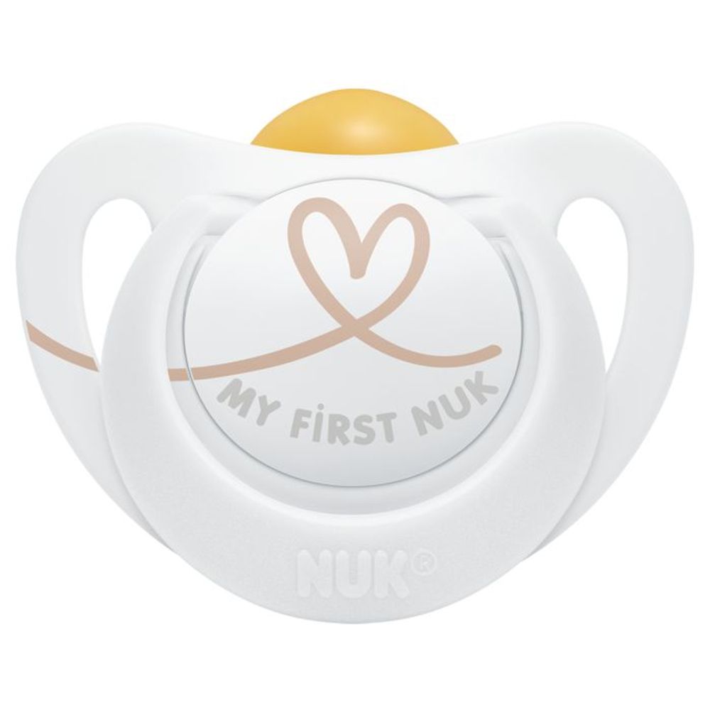 NUK Ortodontska duda varalica Star Latex 0-6mj, My First Nuk slika 1