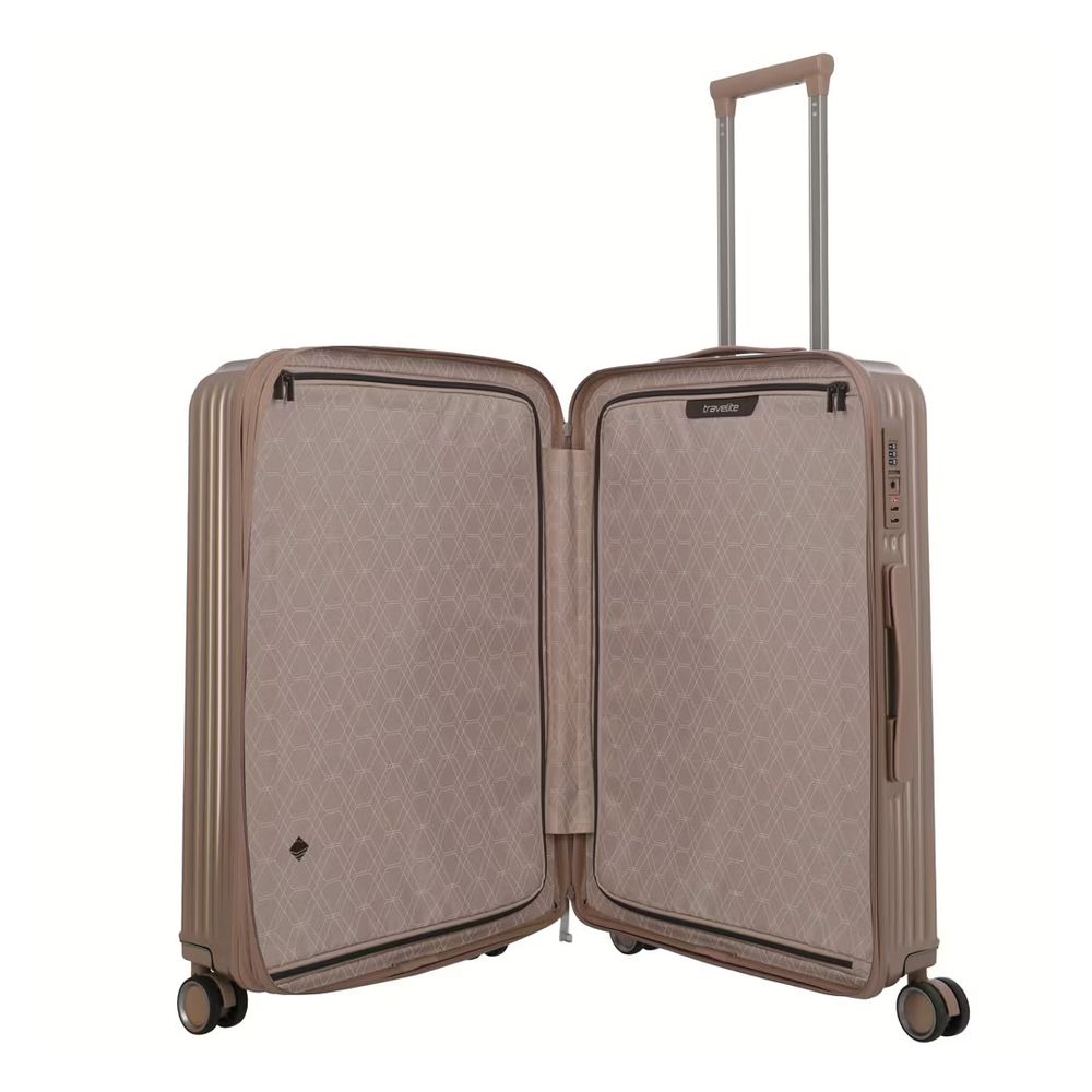 Travelite Kofer 65 cm ABS Paros, 076748-60, cappuccino slika 5