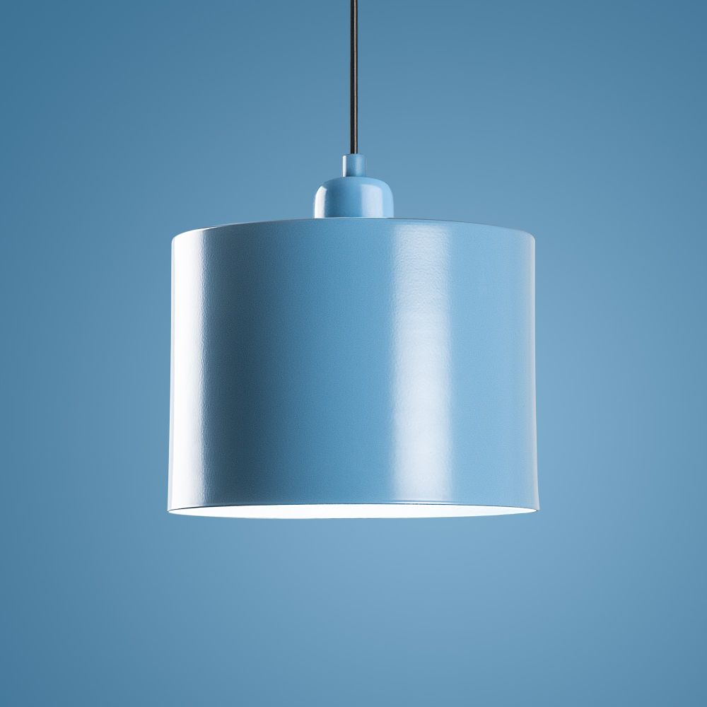 Luster Duz 195Light Blue sa 3 Plafonjere - Svijetloplavi slika 7