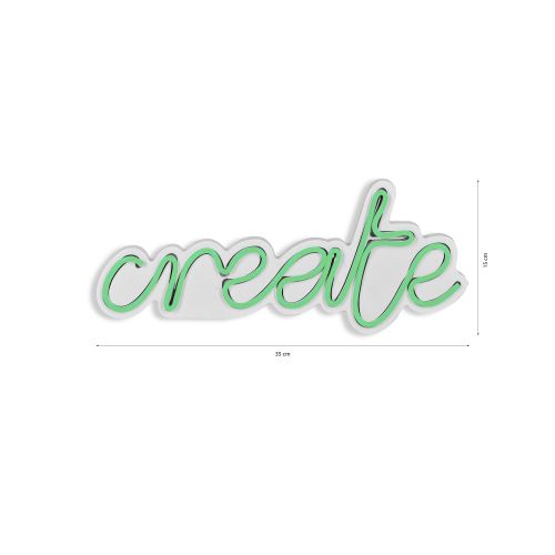 Wallity Ukrasna plastična LED rasvjeta, Create - Green slika 8