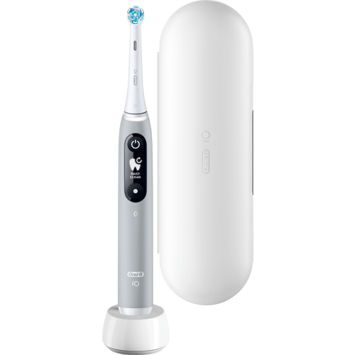 Oral-B Power iO6 Gray Opal Električna četkica za zube, Siva slika 3